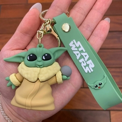 Llavero de Goma Star Wars - Baby Yoda (3) - comprar online