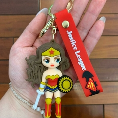 Llavero de Goma DC - Mujer Maravilla - comprar online