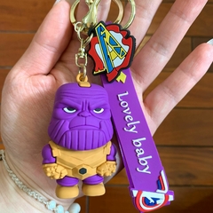 Llavero de Goma de Marvel- Baf Thanos Cabezon - comprar online