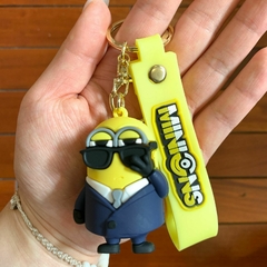 Llavero de Goma de Minions - Kevin con Traje y Lentes de Sol - comprar online