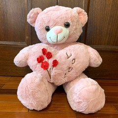 Peluche de Animales - Oso Rosa Oscuro - 50cm - comprar online