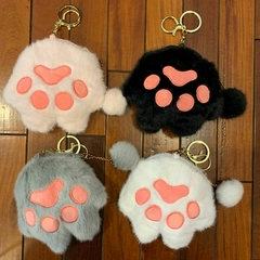 [Llavero Tipo Monedero] Huella de Gato -AL AZAR- - comprar online