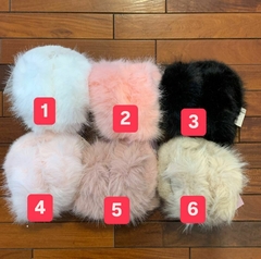 ［O2][Orejeras para Frío Rebatibles] Liso Peluche -6 Colores para Elegir - comprar online
