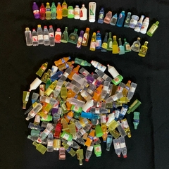 [P14] Miniatura para Juego o Decoración - Botellas de Bebidas x 10u. Al Azar - comprar online