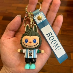 Llavero de Goma de Labubu - Football Celeste - comprar online