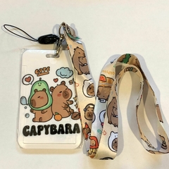 Portasube Transparente con Correa Capibara - Disfrazada de Palta - comprar online