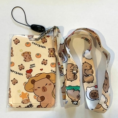 Portasube Transparente con Correa Capibara - Con Mochila - comprar online