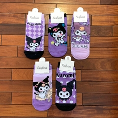 Medias de Sanrio Pack x 5 Pares- Kuromi Violeta - comprar online