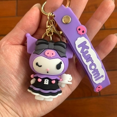 Llavero de Goma Kuromi - Con Taza de Cafe - comprar online