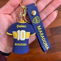 Llavero de Goma de Boca - Maradona 10 - comprar online
