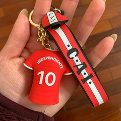 Llavero de Goma de Independiente - Camiseta 10 - comprar online
