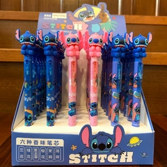 [Set De 3 Lapiceras] Lapicera Bolígrafo Retráctil Perfumado STITCH - AL AZAR - comprar online