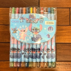 [Crayon Retráctil 12 Colores Grande ] STITCH - comprar online