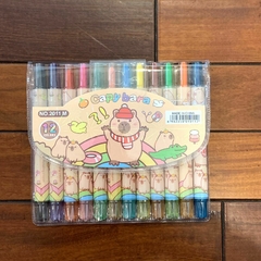 [Crayon Retráctil 12 Colores Chico] CAPIBARA - comprar online