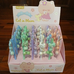 [L1] Set de 3 Lapicera con Colgante Animalito Tinta Azul AL AZAR - comprar online