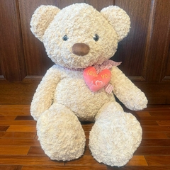 Peluche de Oso - Oso Beige Con Moño I Love You- 90CM - comprar online