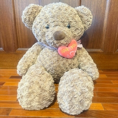 Peluche de Oso - Oso Marrón Con Moño I Love You- 90CM - comprar online