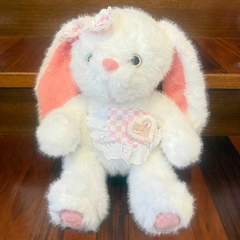 Peluche de Conejo - Con Moño Rosa y Blanco - 40CM - comprar online