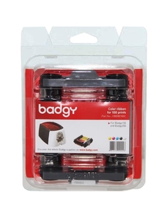 Ribbon Evolis Badgy100/200, Color, CBGR0100C, 100 impressões - comprar online
