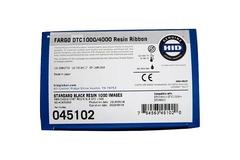 Ribbon HID Fargo DTC1000, DTC1250e, Preto, 045102, 1.000 impressões - comprar online