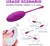 Bala Huevo Vibrador Vaginal Inalambrico Control Remoto Usb - Different Touch