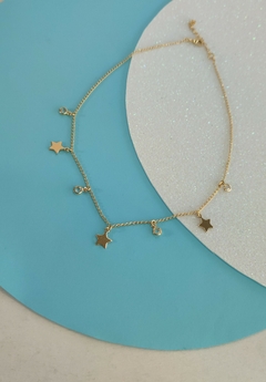 COLAR TIFFANYS E ESTRELAS