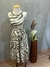VESTIDO ALÇA LARGA E BORDADO PEDRARIAS GOLA 1237 - comprar online