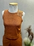 CONJUNTO BLUSA FLOR E SHORT LINHO ANDREZA 1252 - loja online