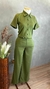 BLUSA CAMISA GOLA POLO COM BROCHE GOLA 1255