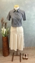 BLUSA CAMISA GOLA POLO COM BROCHE GOLA 1255 - Brumari Modas 