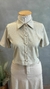 BLUSA CAMISA GOLA POLO COM BROCHE GOLA 1255
