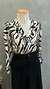 BLUSA COS LASTEX E DECOTE INTERTELADO LARGO 1232 - Brumari Modas 