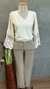BLUSA COM RENDA DE TULHE MANGA 1279 na internet