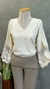 BLUSA COM RENDA DE TULHE MANGA 1279 - comprar online