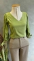 Imagem do BLUSA RENDA E LAÇO PUNHO 1225