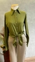 BLUSA CAMISA COM BOTÕES DOURADOS 1270