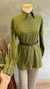 BLUSA CAMISA COM BOTÕES DOURADOS 1270