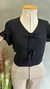 BLUSA MANGA TULIPA LAÇO FRENTE 1227 - Brumari Modas 