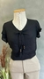 BLUSA MANGA TULIPA LAÇO FRENTE 1227 na internet