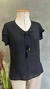 BLUSA MANGA TULIPA LAÇO FRENTE 1227 - Brumari Modas 