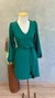 VESTIDO MANGA LONGA COM FAIXA COM DETALHES TASSEL 1278 - loja online