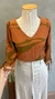 BLUSA RENDA E LAÇO PUNHO 1225