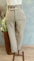 CALÇA LINHO RÚSTICO BOLSO EMBUTIDO 1280 - comprar online