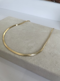 CHOCKER LAMINADA DOURADA - comprar online