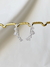 Brinco earcuff de corações com zirconias - comprar online