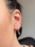 Brinco argolinha click spike - loja online
