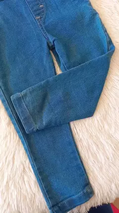 jardineira jeans - Shalom Baby