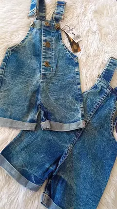 jardineira jeans RN