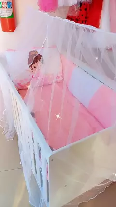 kit berço bailarina - Shalom Baby