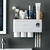 Dispensador de Creme dental com conjunto organizador de escova de dentes e utensílios para banho - comprar online